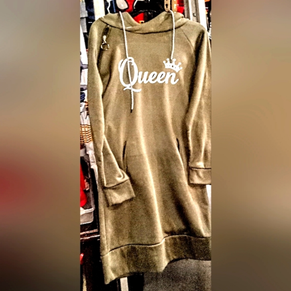 Sweater Hoodie Dress